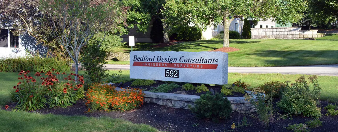 Bedford Design Consultants building signage